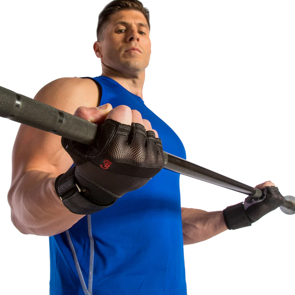 Xtreme Wrist Wrap Gloves with Articulated Grip - Image 3